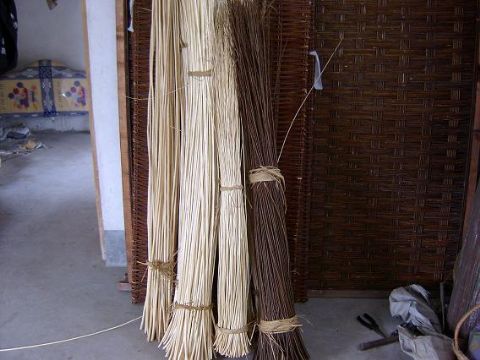 The Natural Process Of White Wicker Handicrafts, Wicker
